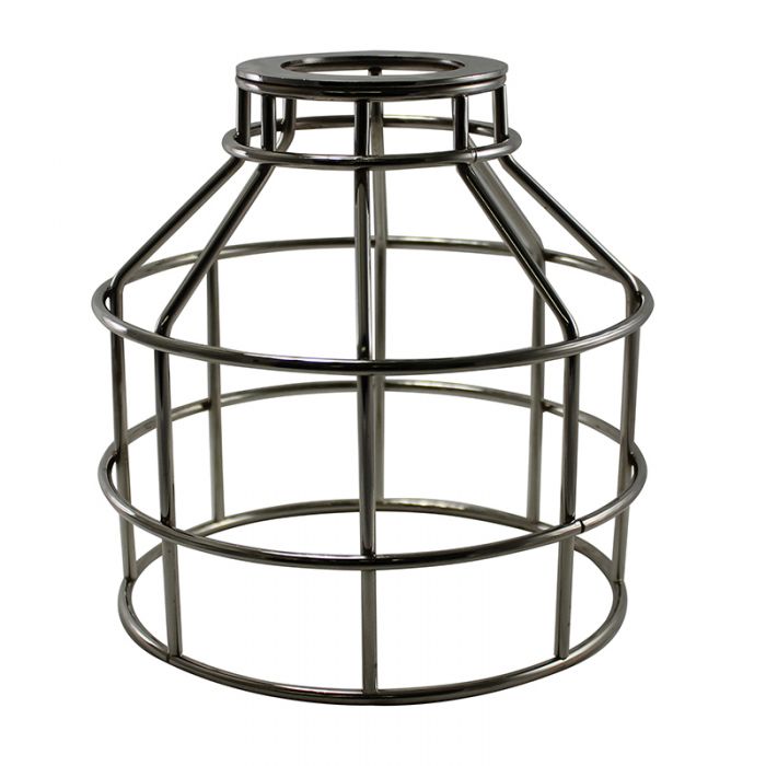 Jar Shaped Cage for Pendant and Swag Lamps