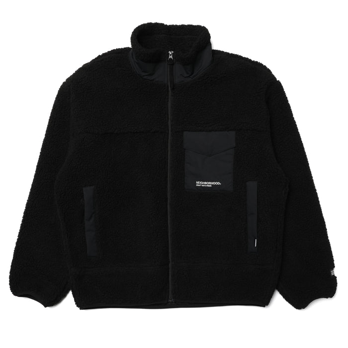 222TSNH-JKM04] Neighborhood Puff Jacket (Black) – The Darkside