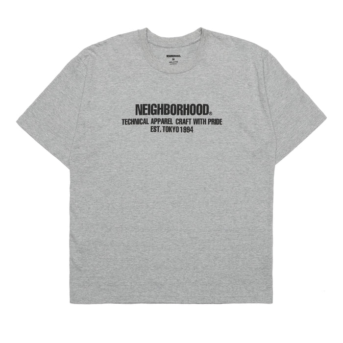 [231PCNH-ST18] Neighborhood NH Tee SS-18 T-Shirt (Gray) – The