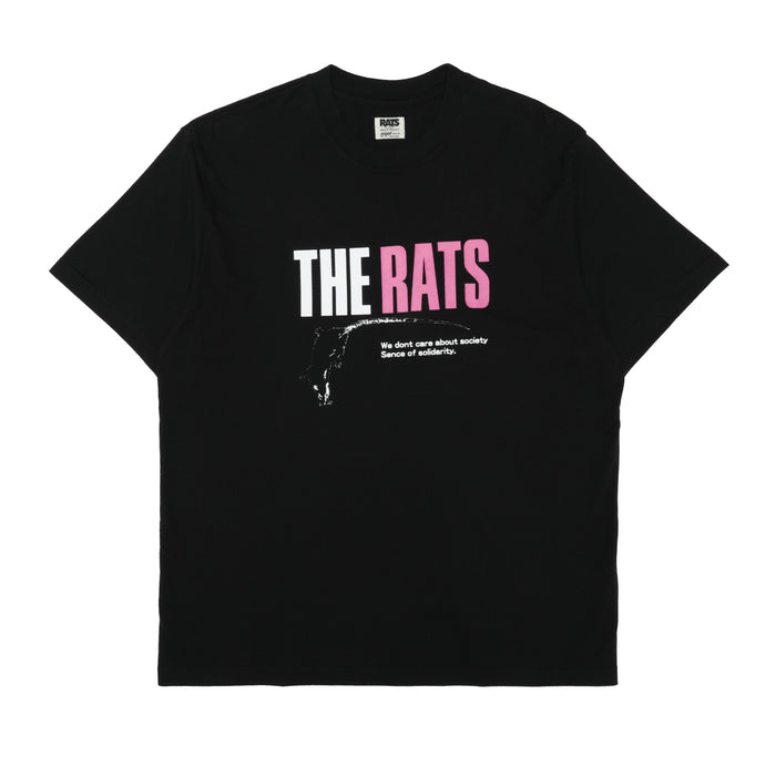 23'RT-0503] Rats Color Tag T-Shirt (Black) – The Darkside Initiative