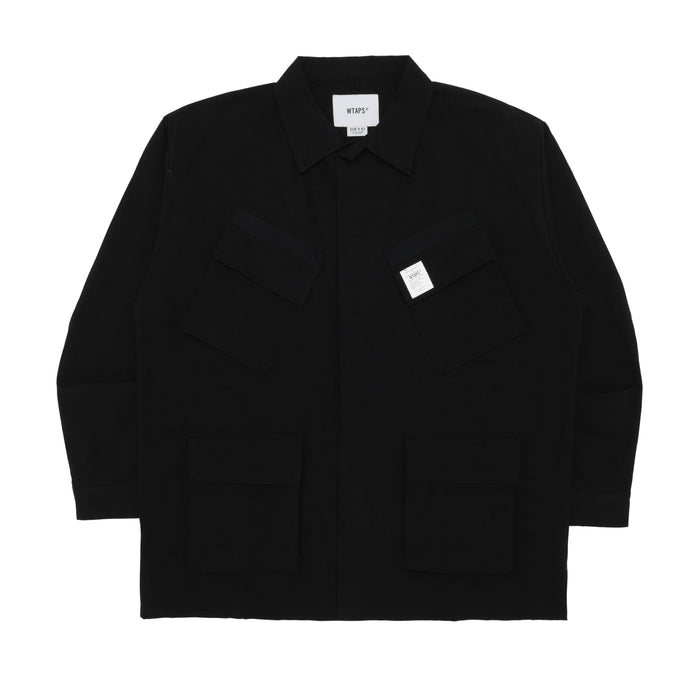 [231BRDT-SHM01] WTAPS CBW L/S Shirt (Black) – The Darkside