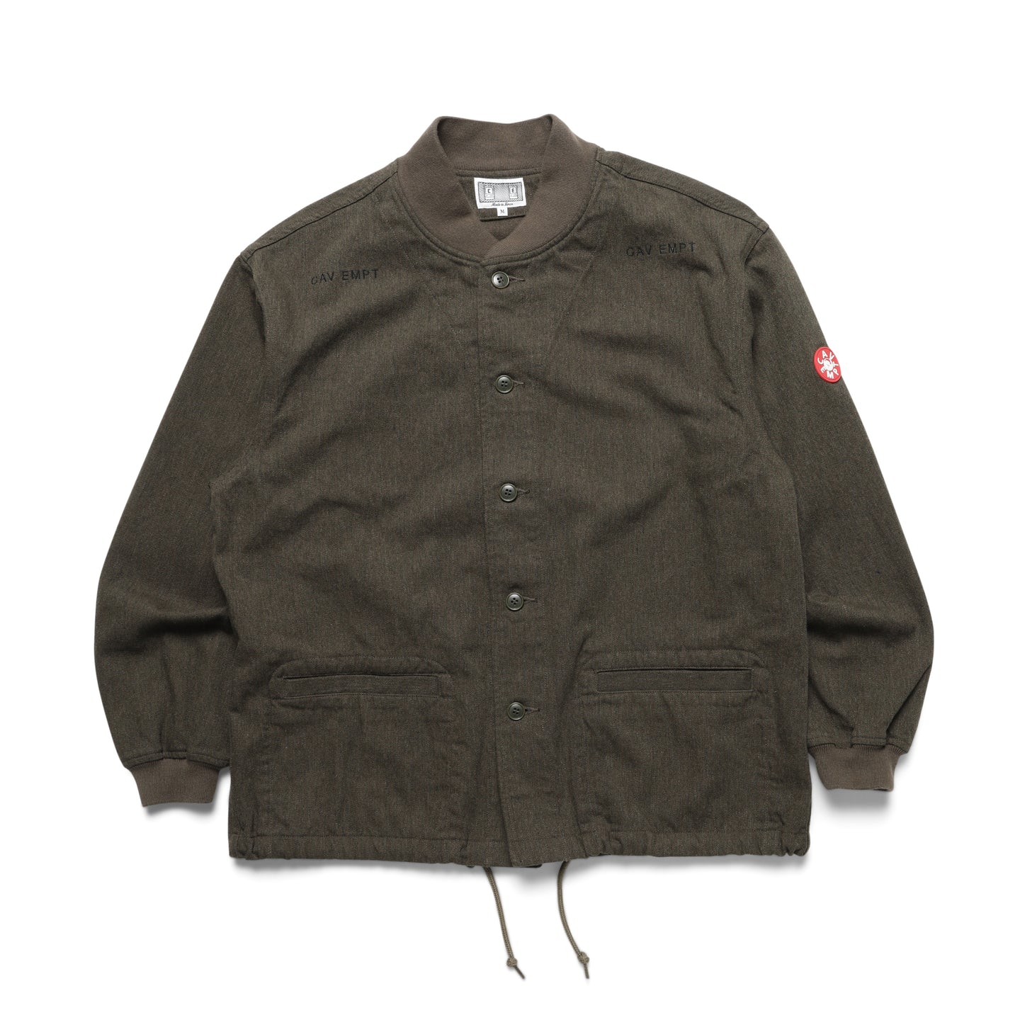 Cav Empt C/W Button Up Jacket Brown