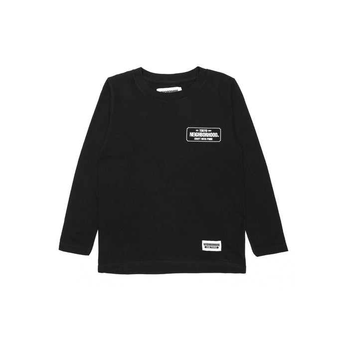 Neighborhood One Third OT Tee-3 L/S T-Shirt Black