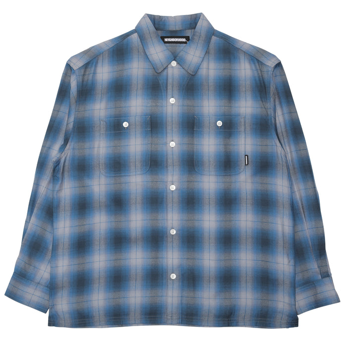 231ARNH-SHM01] Neighborhood Buffalo Check L/S Shirt (Red) – The