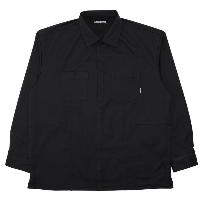 231BRDT-SHM01] WTAPS CBW L/S Shirt (Black) – The Darkside Initiative