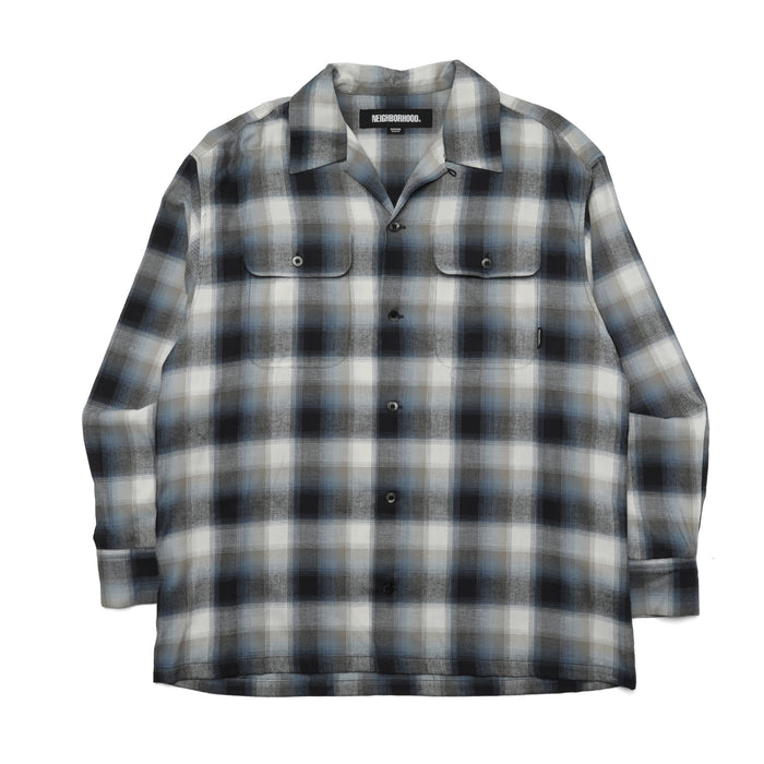 [231ARNH-SHM01] Neighborhood Buffalo Check L/S Shirt (Red