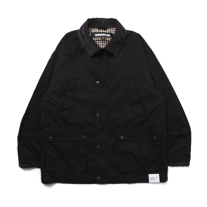 Neighborhood Baseball Jacket Black