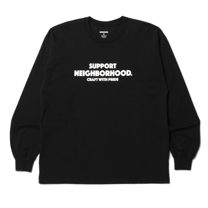 Neighborhood NH Tee-12 L/S T-Shirt Black