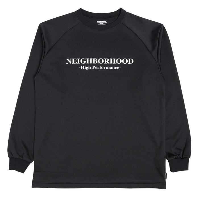 231OKNH-CSM03] Neighborhood Sulfur Dye Crewneck L/S T-Shirt (Black