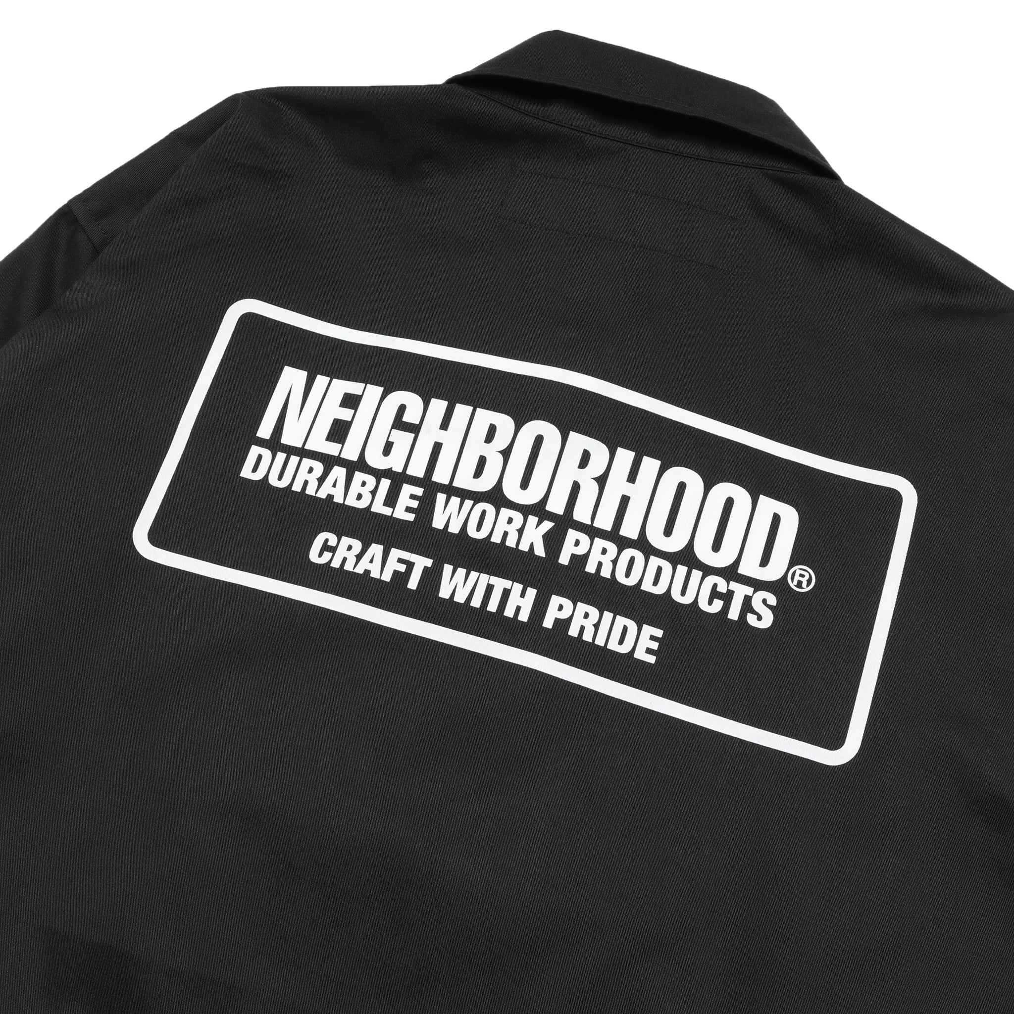 Neighborhood Zip Work Jacket Black