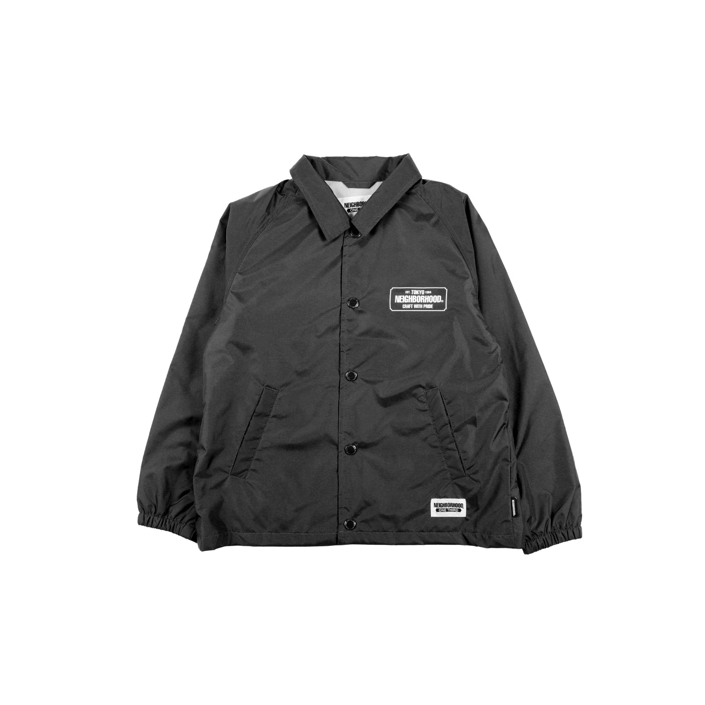 Neighborhood One Third OT Windbreaker Jacket Black