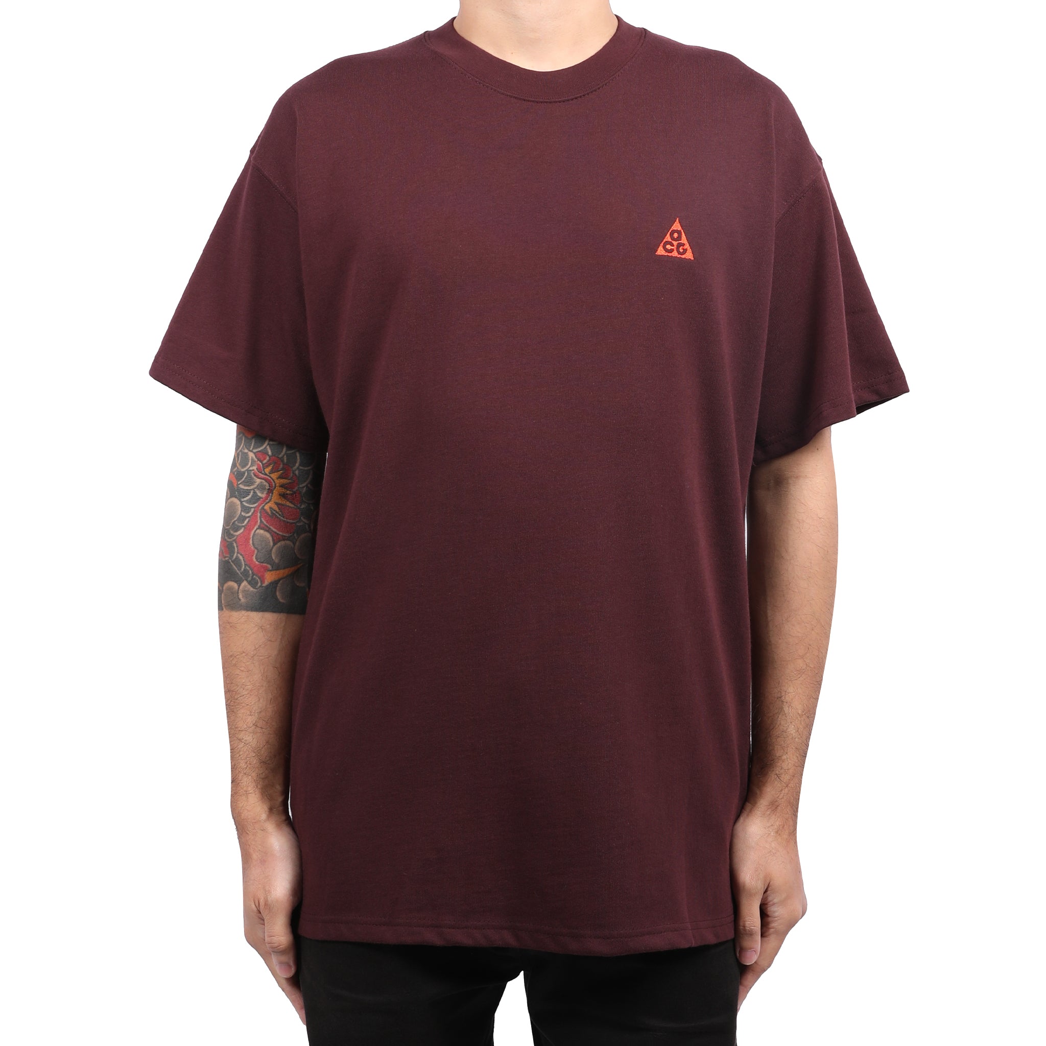 nike burgundy shirt