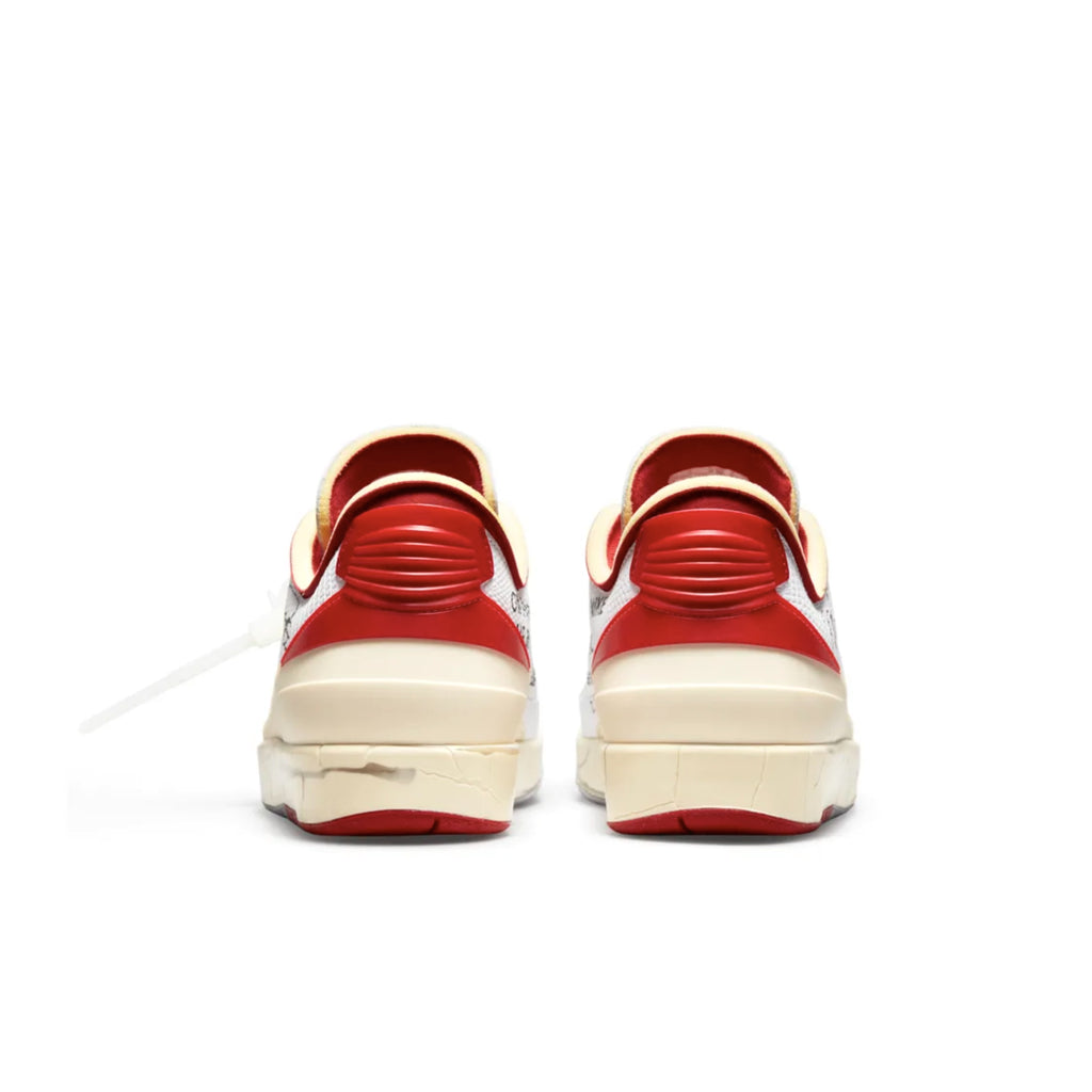 Off-White x Air Jordan 2 Retro Low SP 'White Varsity Red