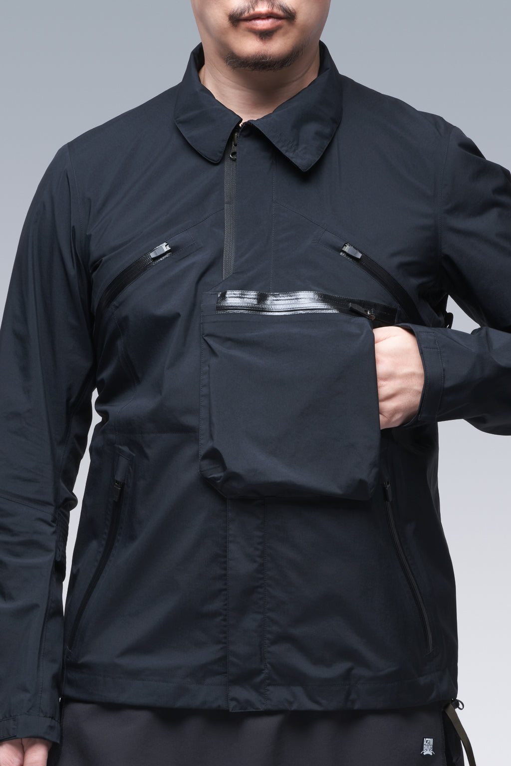 Acronym J1a Gtpl 2l Gore Tex Paclite Plus Interops Jacket Black Fitforhealth