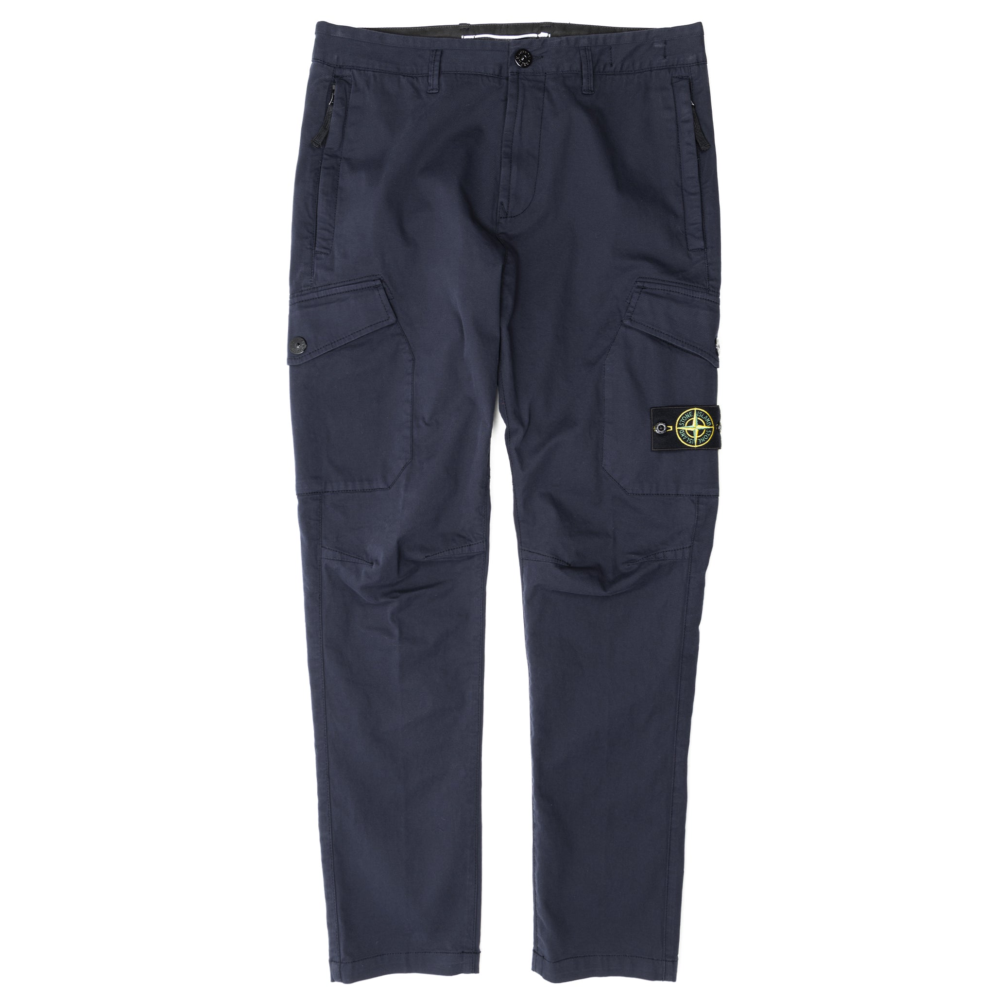 stone island blue cargo pants