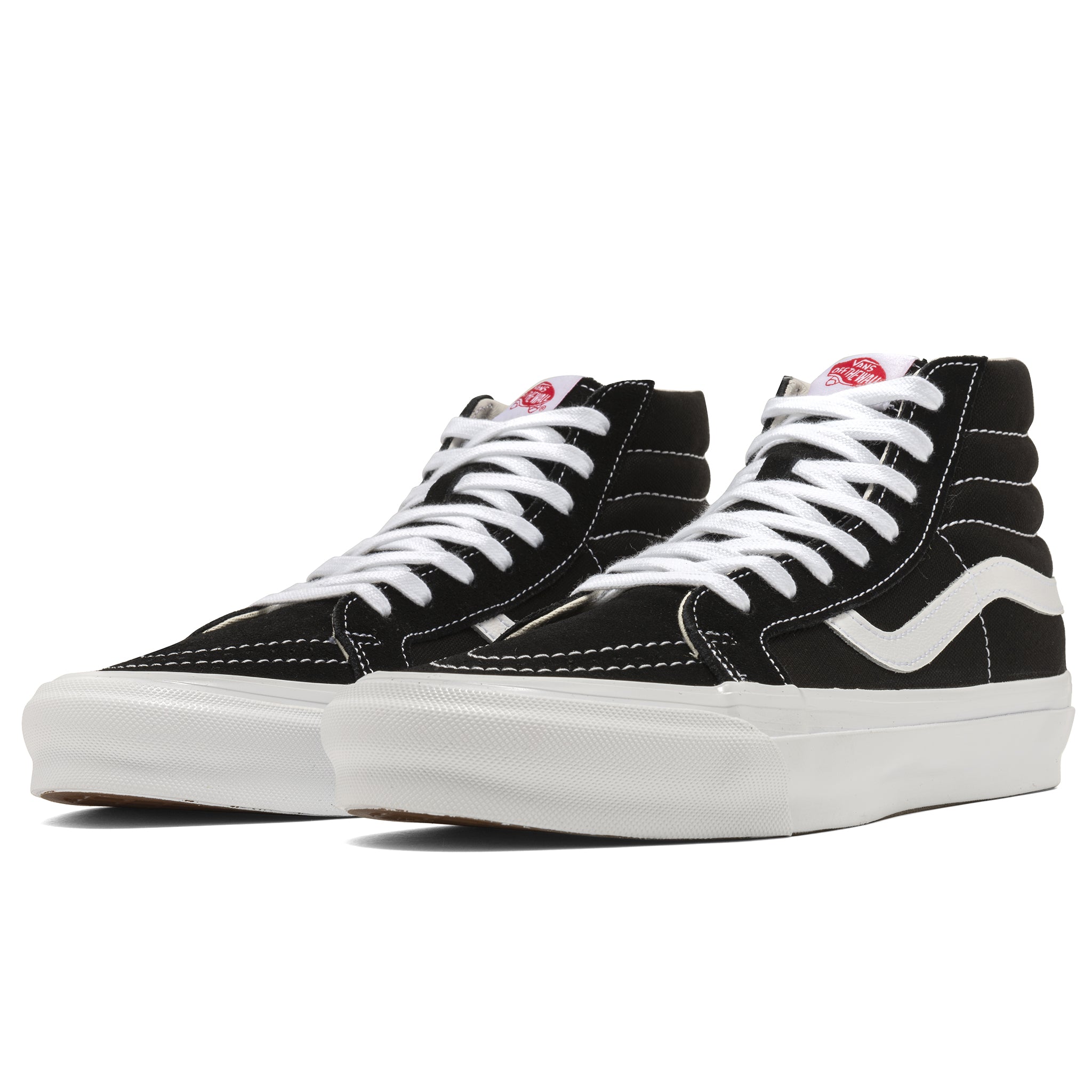 vans sk8 black true white