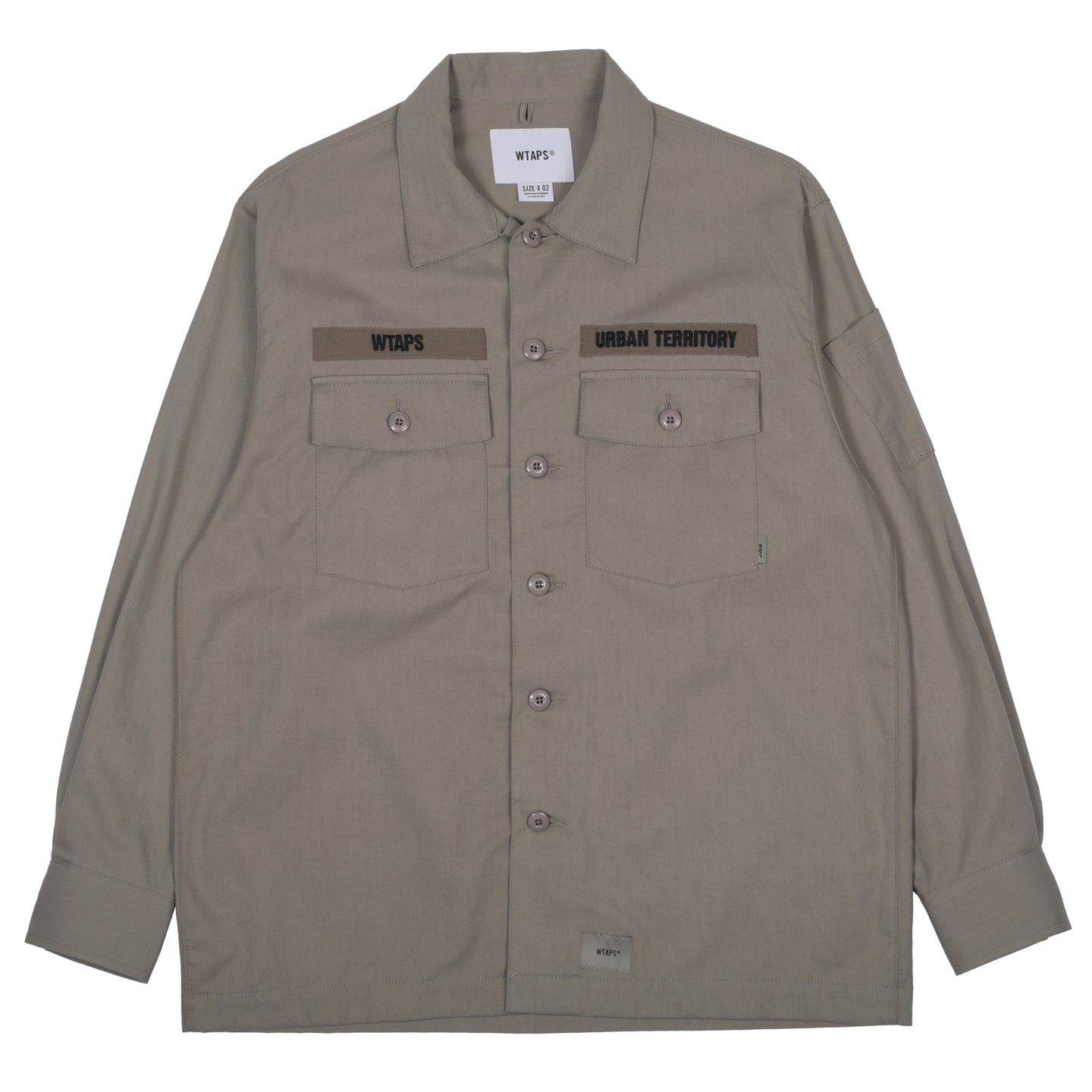 ご注文で当日配送 21AW WTAPS BUDS シャツ COYOTE BROWN L clinergy.com.br