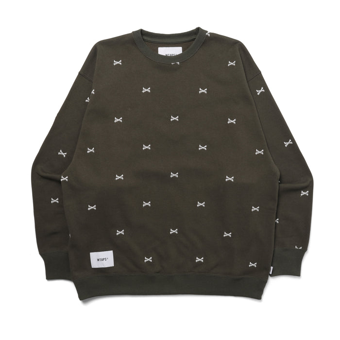 222ATDT-CSM25] WTAPS ACNE Crewneck Sweater (Black) – The Darkside