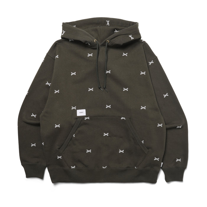 222ATDT-HPM01S] WTAPS CRST Hooded Sweater (Black) – The Darkside