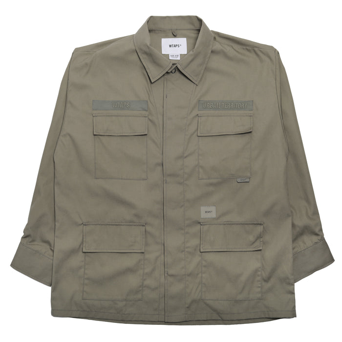 wtaps mill WMILL-LS 01 201WVDT - SHM02 | oomabydesign.com