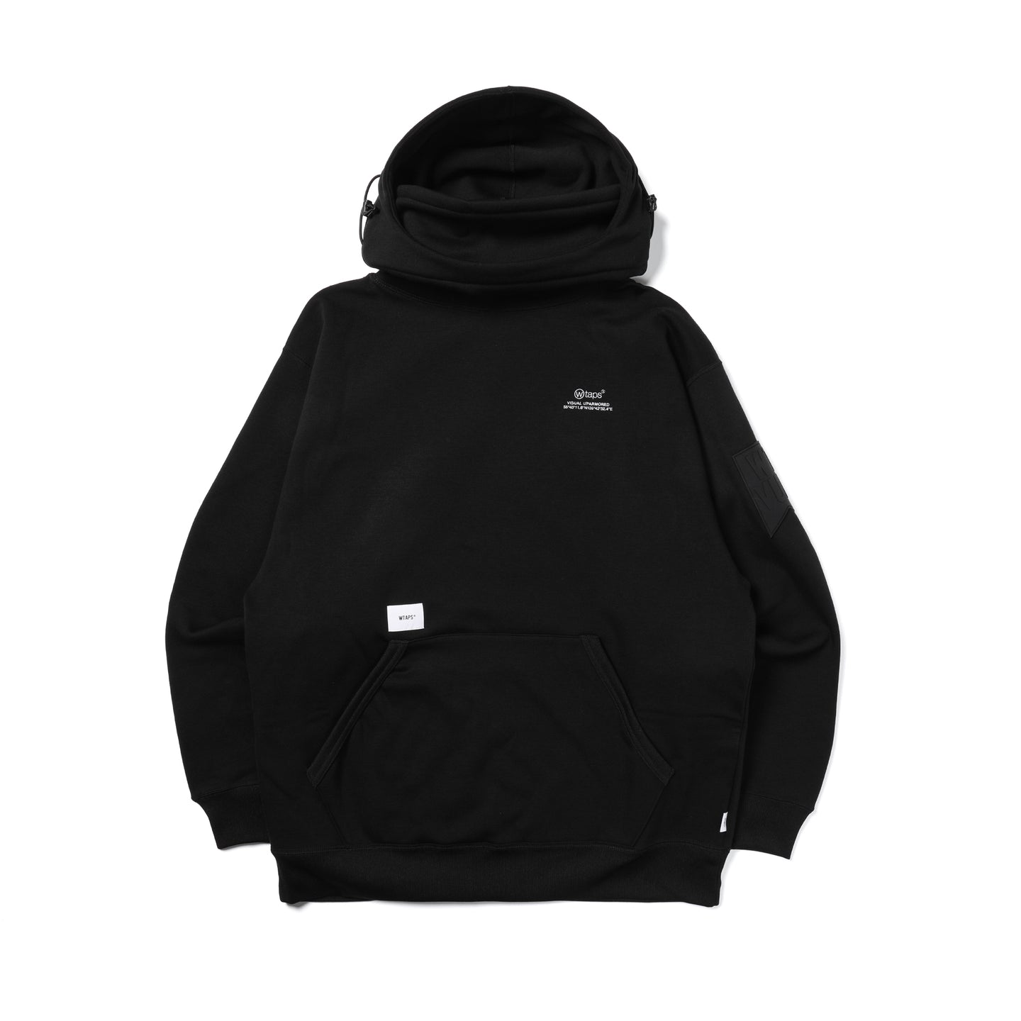 WTAPS Seal Hooded Sweatshirt Black