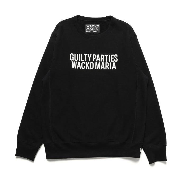 Wacko Maria Heavy Weight Crewneck Sweater Type-2 Black