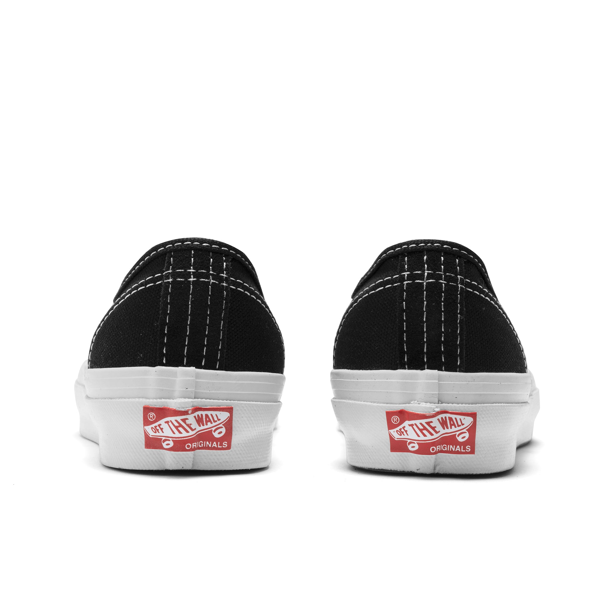 vans vault black and white