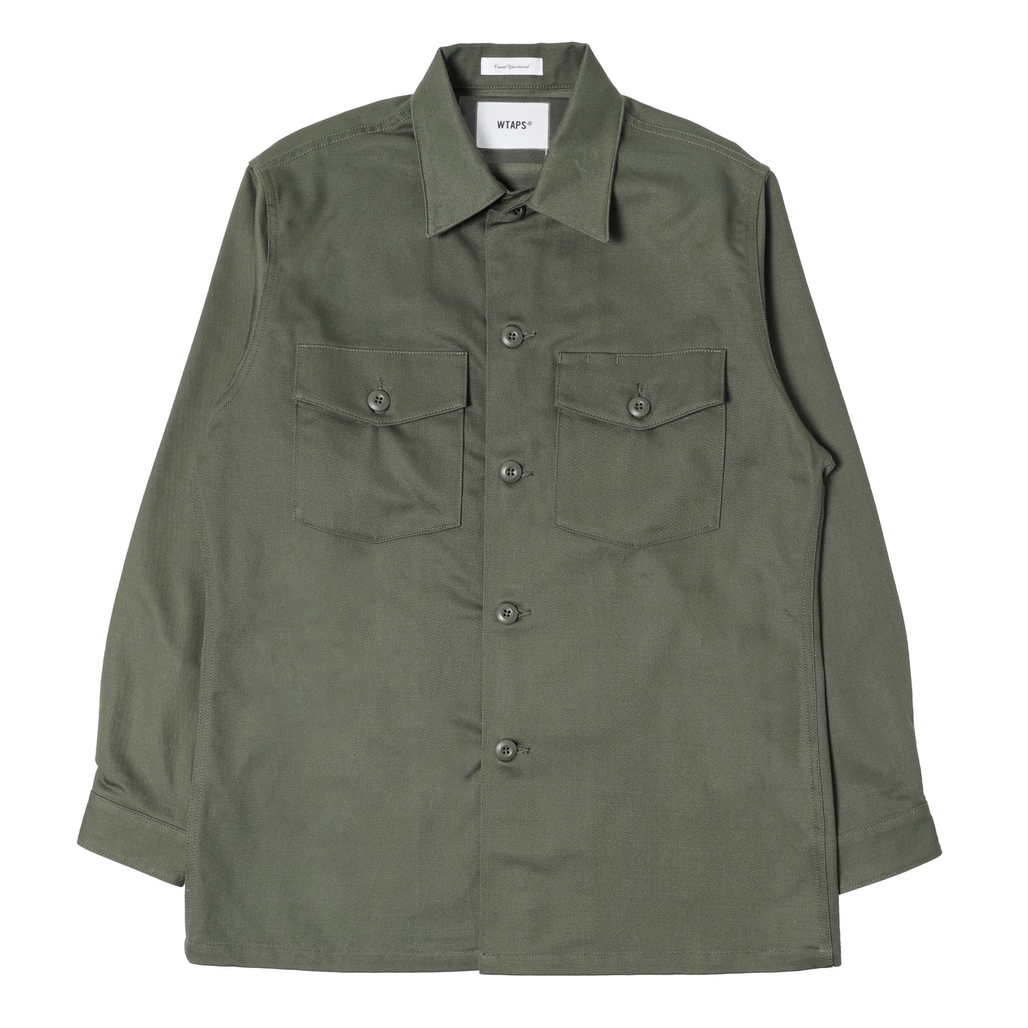 WTAPS WMill 02 L/S Shirt Olive Drab