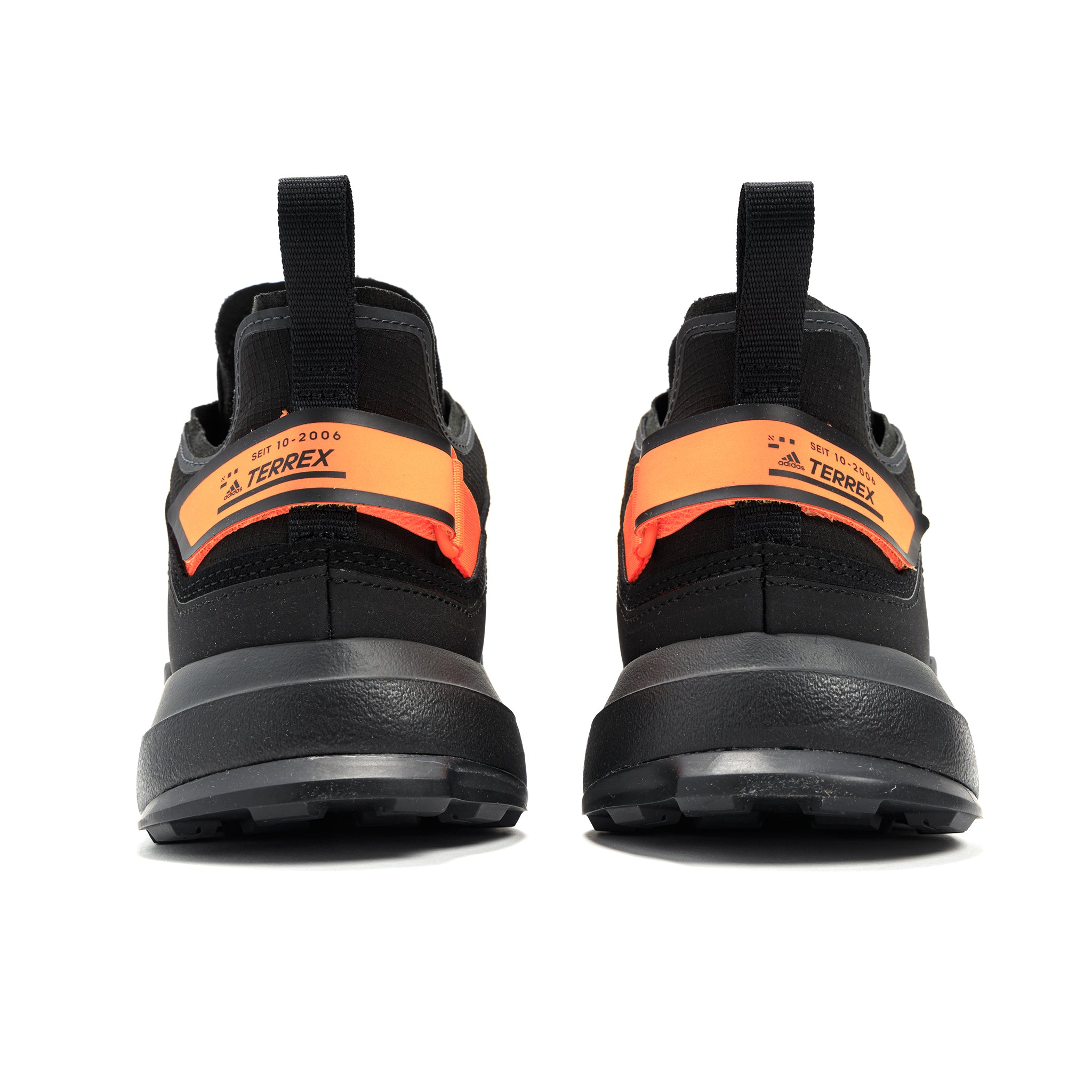 adidas terrex black orange