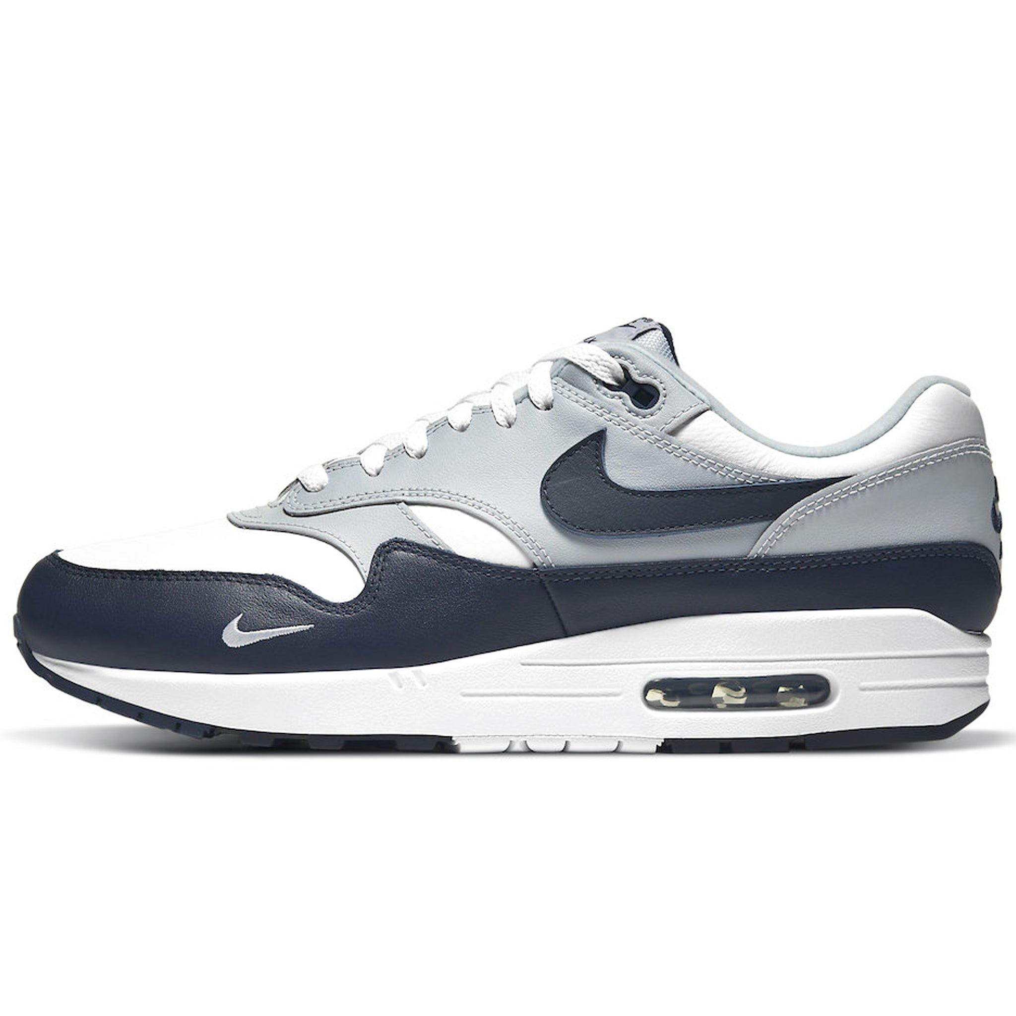 air max 1 wolf grey black