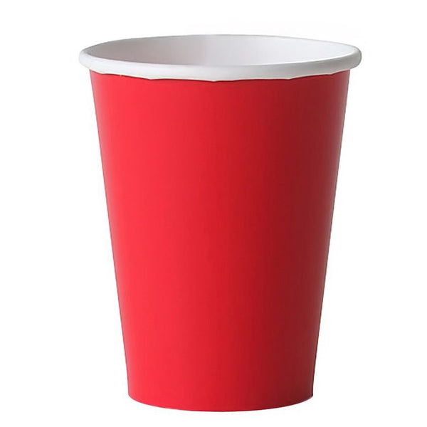 red paper cups