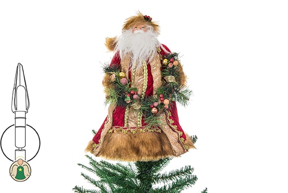 Santa Tree Topper