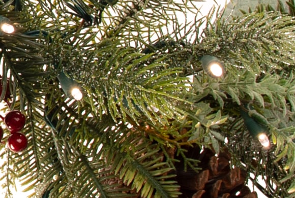 Winter Frost Wreath