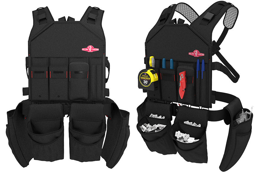 Assebled Light Vest with installation gear