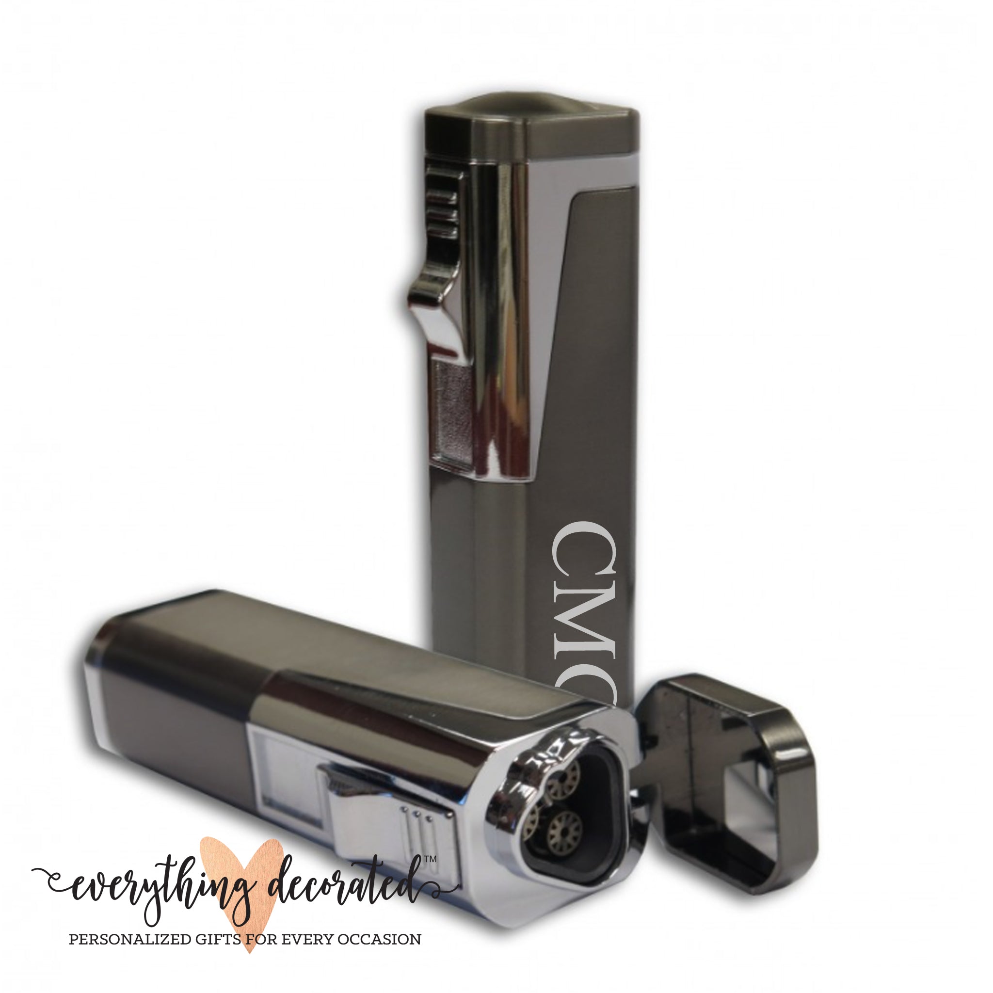 Personalized Cigar Torch Lighter Everything Decorated