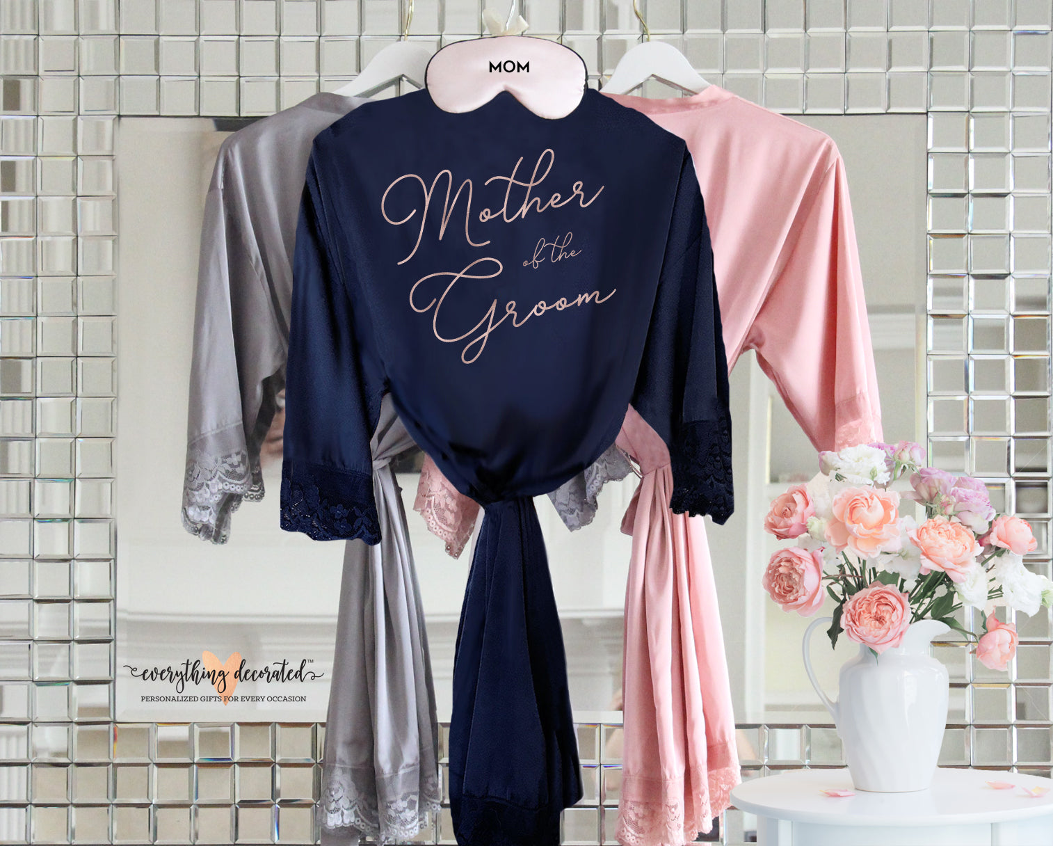 bride and mother of the bride robes