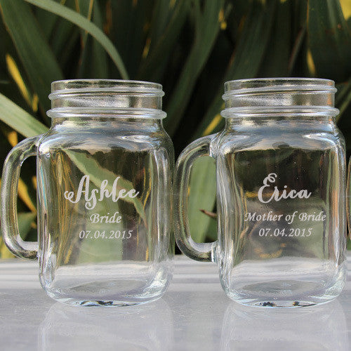 Mason Jars, Glassware Rentals