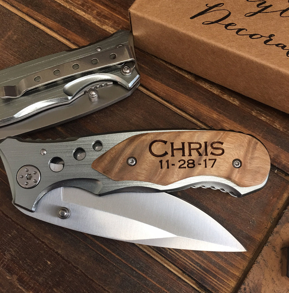 Engraved Pocket Knives - The Perfect Custom Gift For Him – Everything