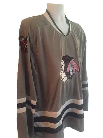 blackhawks skull jersey