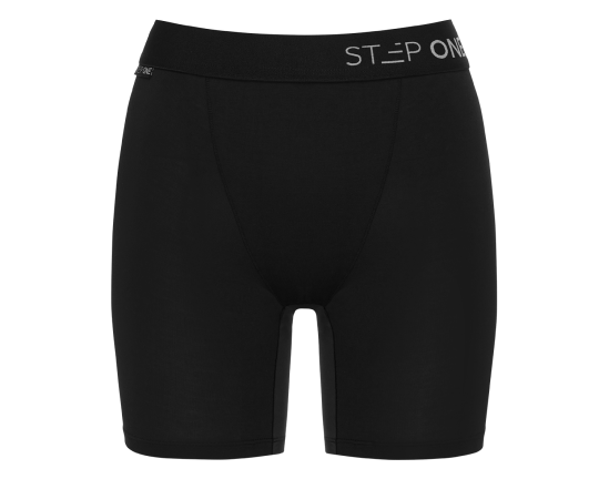 Step One Men's Bamboo Underwear Sports - Black Currants - Black
