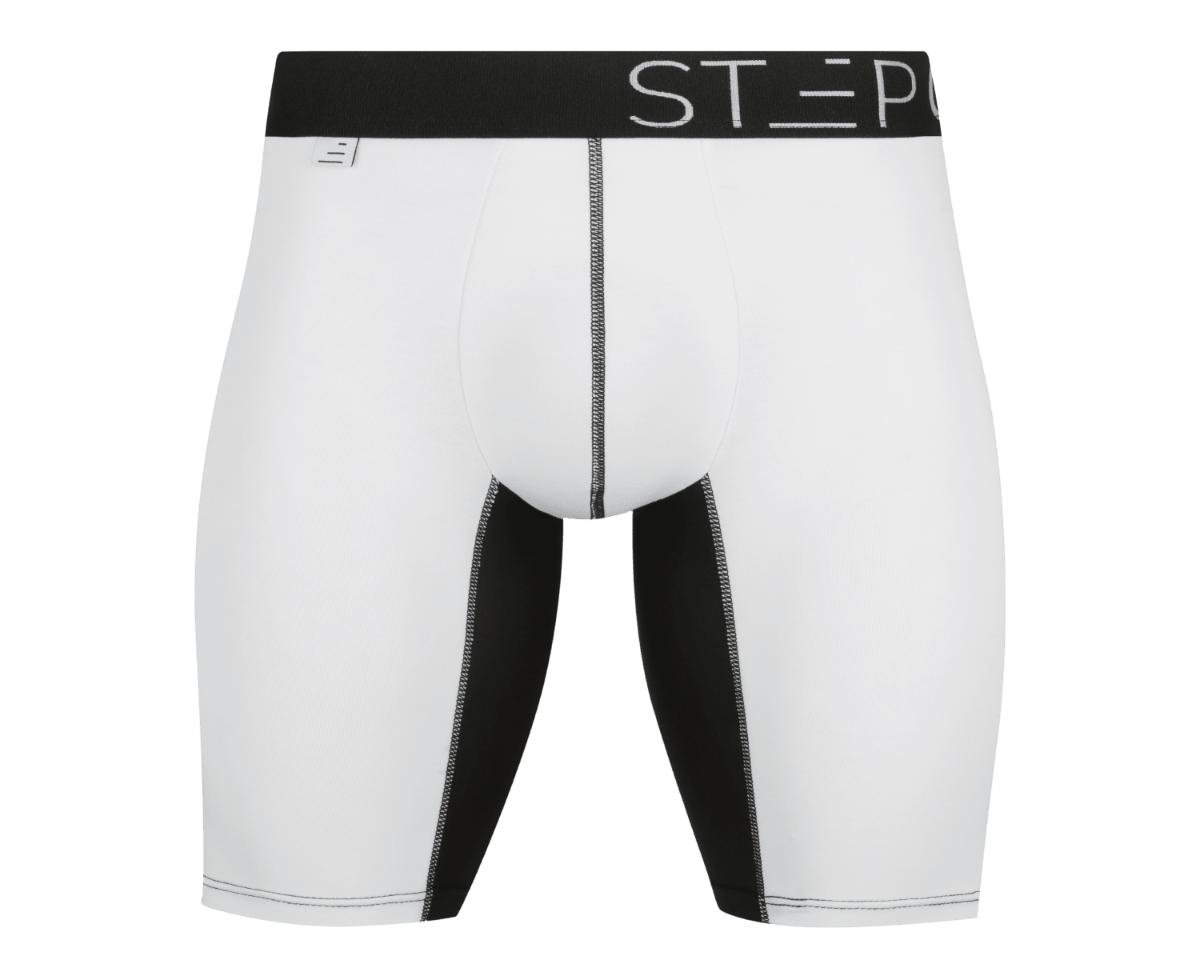 STEP ONE Boxer Briefs Large Longer Black Currants - Sealed - FAST DISPATCH