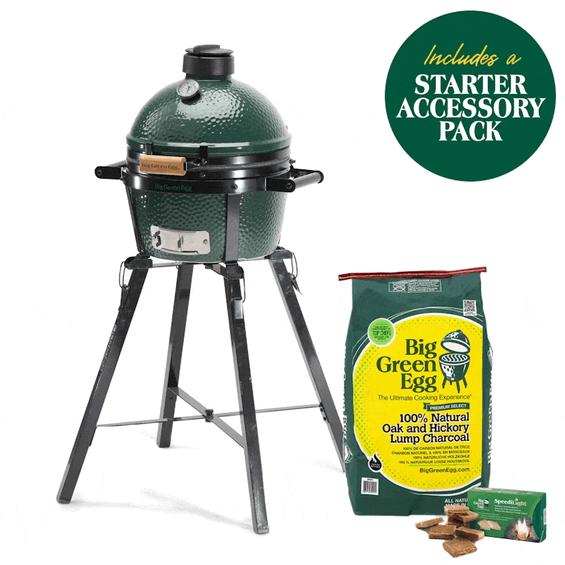 Big Green Egg MiniMax Bundle foldable stand