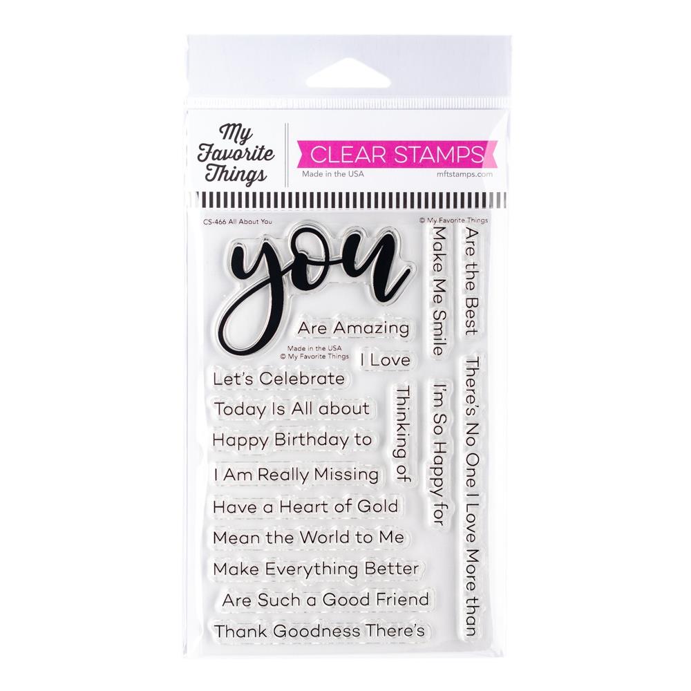 My Favorite Things -  All About You - Stamp Set