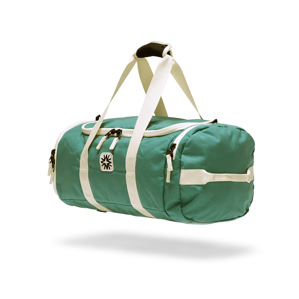 seafoam green luggage