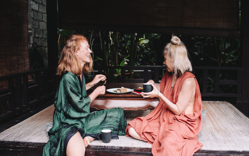 Business Partners Cake Bali Kimono Maxi Dress Girlfriends Holiday