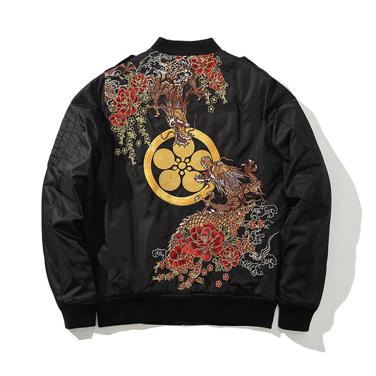 SG Reversible Bomber Jacket - Tiger v. Dragon – Southern Gents