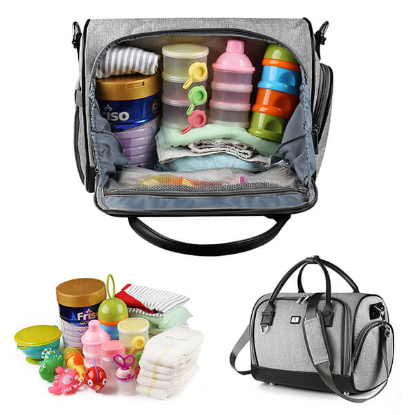 diaper bag with compartments