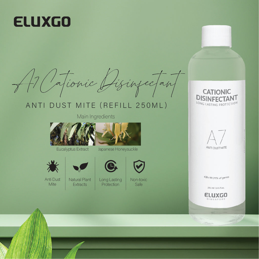 Eluxgo A7 Cationic Disinfectant Refill 250ml Refill pack