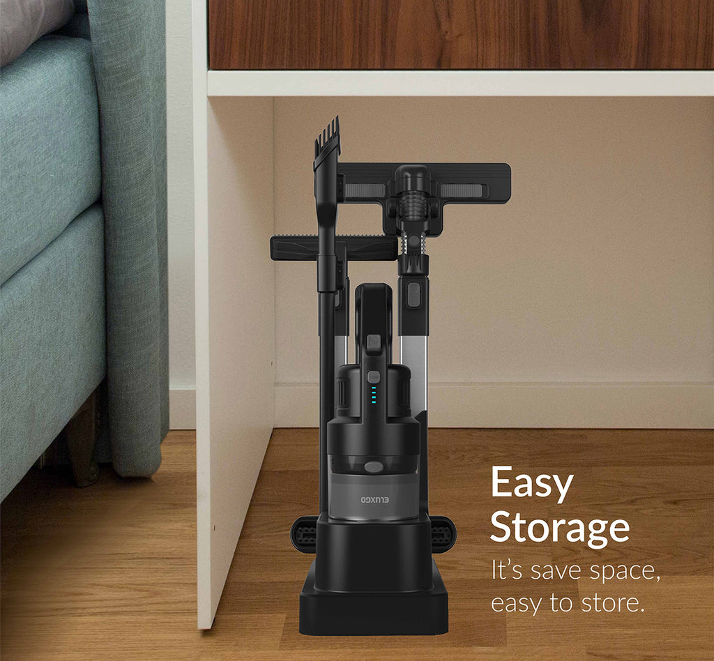 Eluxgo EC27 Cordless Vacuum Cleaner Small Compact Storage