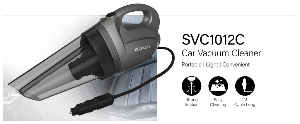 Eluxgo SVC1012C Car Vacuum Cleaner 5m Cord